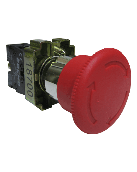 Pulsador De Emergencia Rojo 18700
