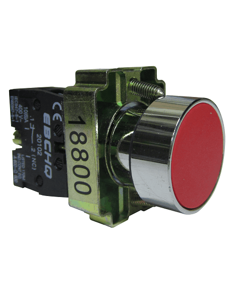 Pulsado De Emergencia Rojo 18800
