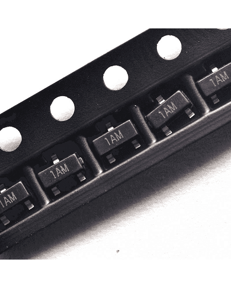 Transistor NPN De Propósito General Encapsulado SOT-23 SMD De 3 Pines 2N3904MS