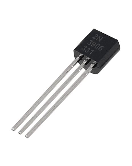 Transistor PNP Encapsulado TO-92 De 3 Pines 2N3906