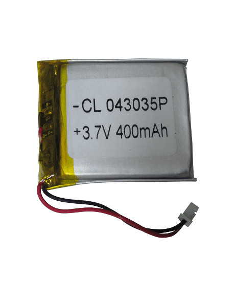 Batería Recargable LiPo 3.7V 400mAh 3.7400