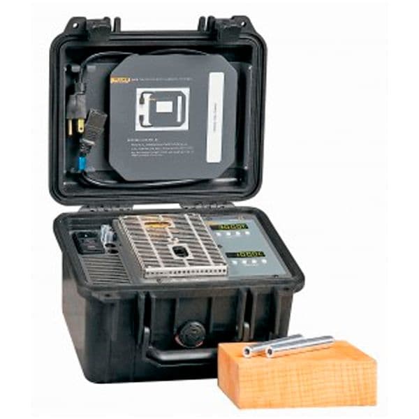 Calibrador De Bloque Seco De Rango Doble Fluke 9009B156