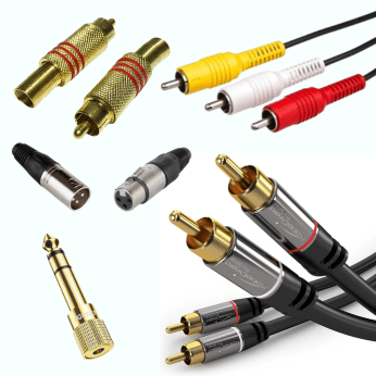 Conectores Audio y Video