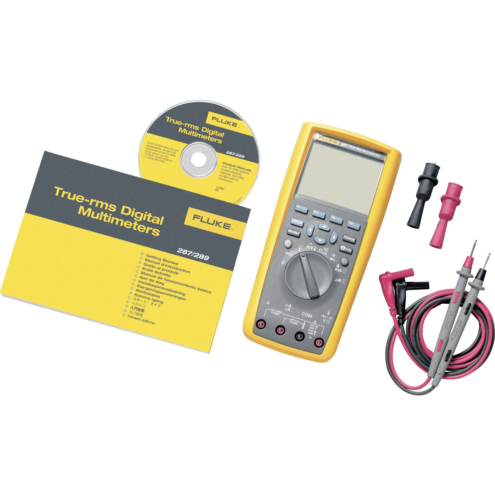 Multímetro Electrónico De Registro De Datos TrendCapture Fluke F287