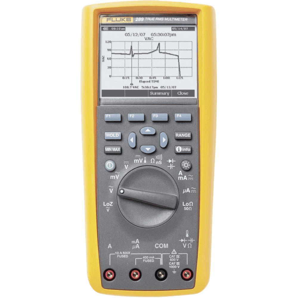 Multímetro De Registro De Datos Fluke F289