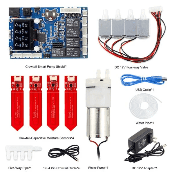 Kit de Riego Automático con Arduino KITEDARDAGRO