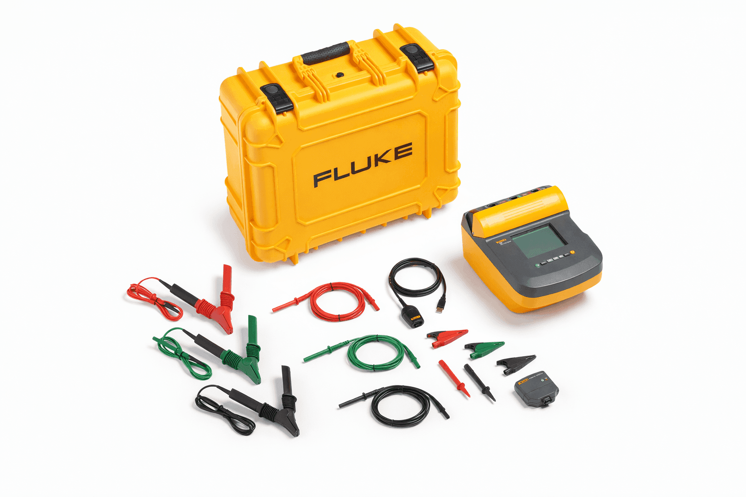 Comprobador de Resistencia de  Aislamiento en Kit marca Fluke F1555KIT