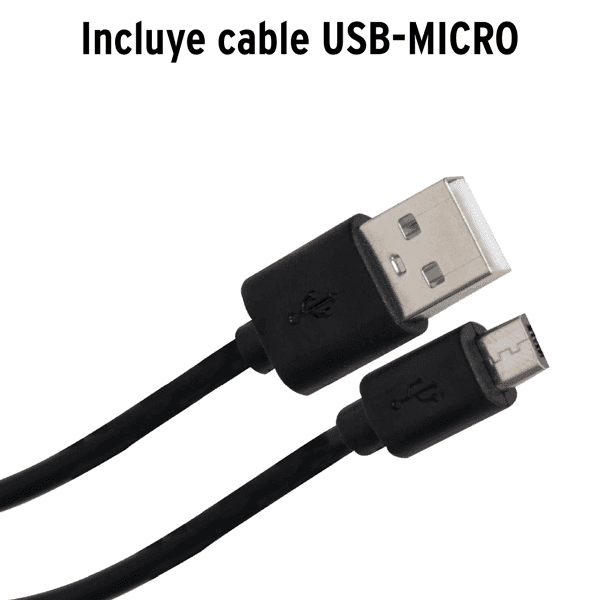 Linterna LED Recargable 500lm TRUPER EXPERT LINTERNA-M