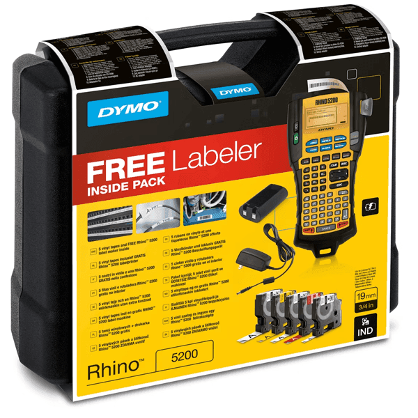 Etiquetadora Industrial Dymo Rhino R-5200 