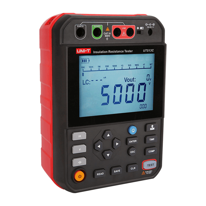 Medidor de Resistencia de aislamiento Uni-t de 5kV  UT513C