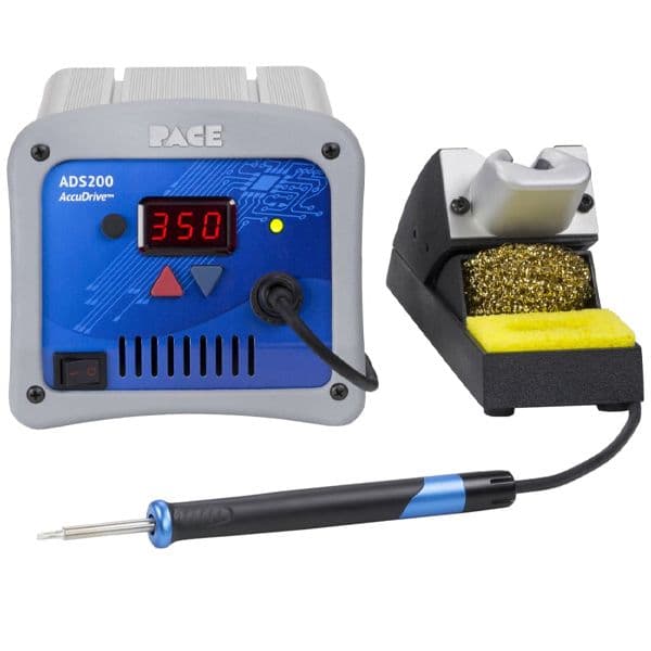 Estación De Soldadura Pace 120W Con Base ISB ADS200D