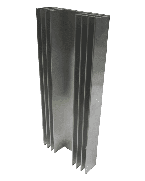 Disipador En Aluminio De 20cm DP20