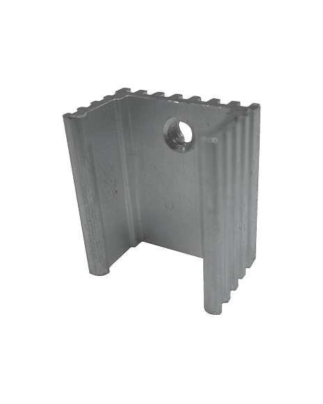 Disipador Pequeño De Alumino De 17mm X15mm X 10mm Para Encapsulado TO220 DTO220P