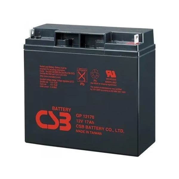 Batería 12V-17Ah Plomo-Ácido CSB ES17-12CSB