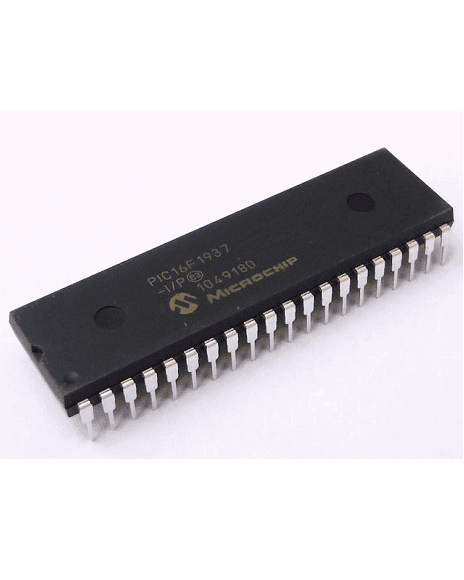 Microcontrolador Pic16F 8 Bits 32 MHz Memoria Flash 14KB 40 Pines Encapsulado DIP F1937IP