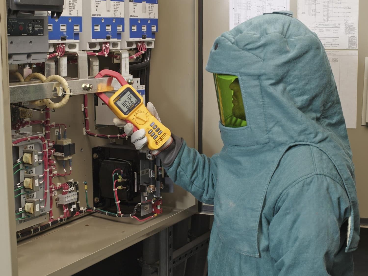 Pinza amperimétrica True RMS Fluke de 2000A F355