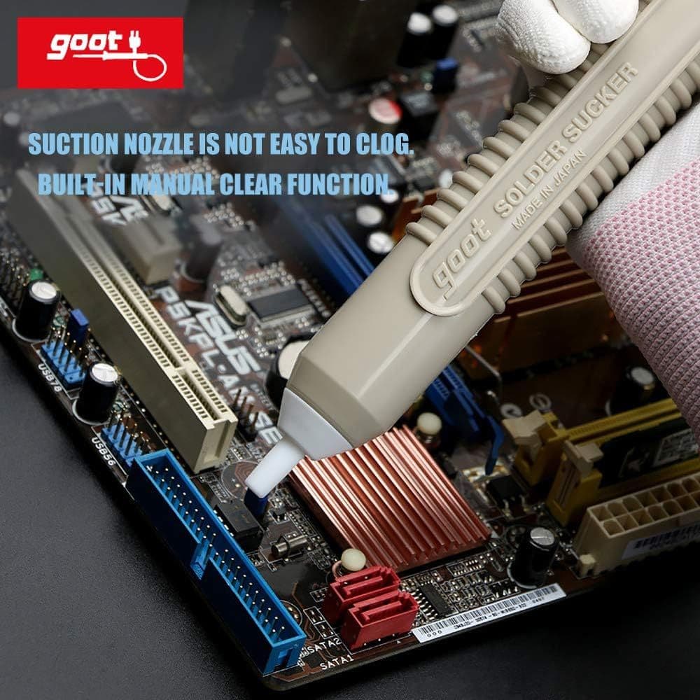 Desoldador Mediano De Uso Profesional Goot  GS104