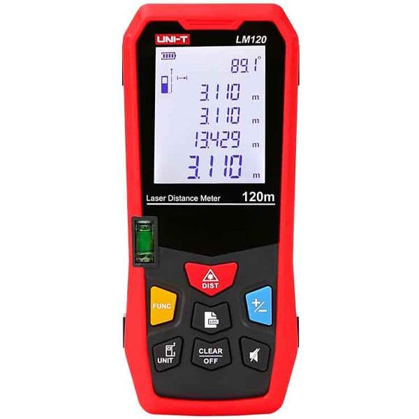 Medidor De Distancia Láser Uni-Trend LM120U