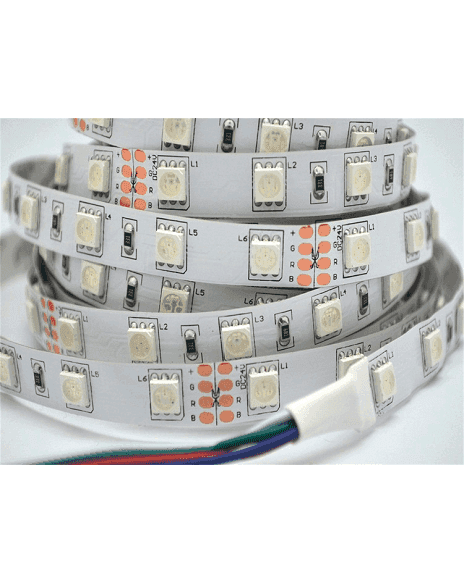 Manguera Siliconada De Led 5050 Rgb MLRGBSIL