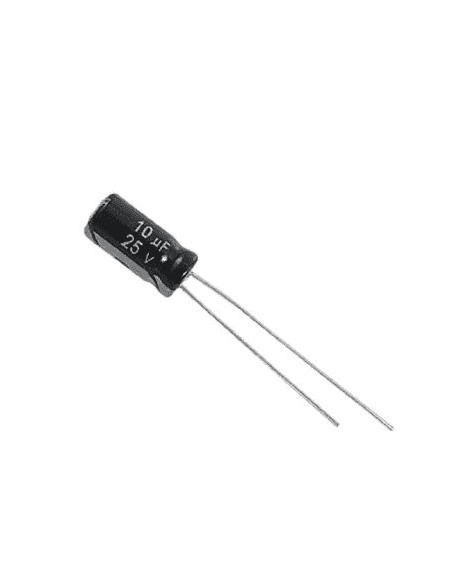 Condensador Electrolítico De 10µF 25V 10/25