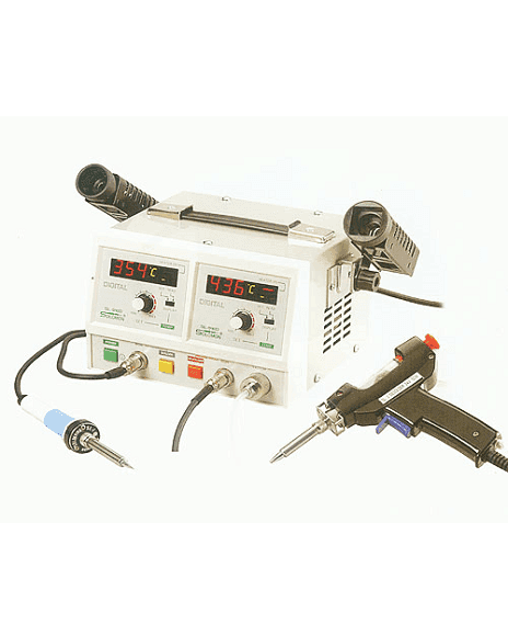 Estación De Soldadura y Desoldadura Solomon SL916D
