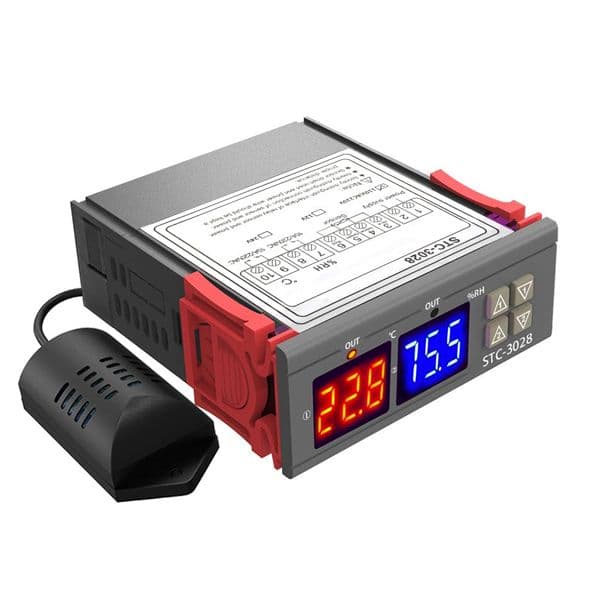 Controlador Inteligente De Temperatura Y Humedad STC3028