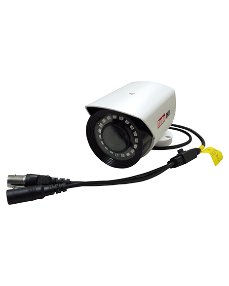 Cámara IR Tipo Bala Metálica Con Lente Fijo 2.8mm AHD TAHDXE142D
