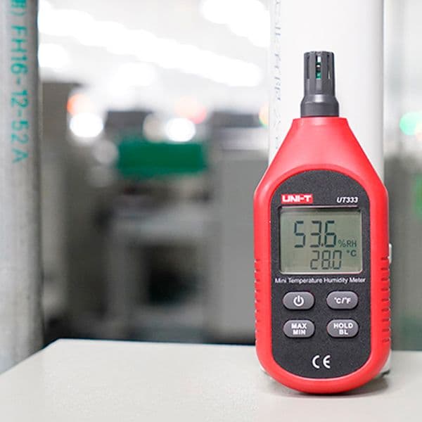 Mini medidor de humedad y temperatura con Bluetooth Unit UT333BT