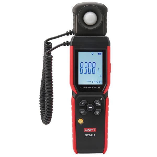 UT381A Luxómetro con Bluetooth Uni-Trend