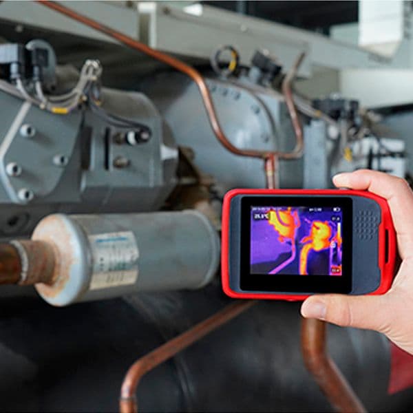 Cámara térmica de bolsillo LCD 3.5'' -20~400 °C Unit UTI120T
