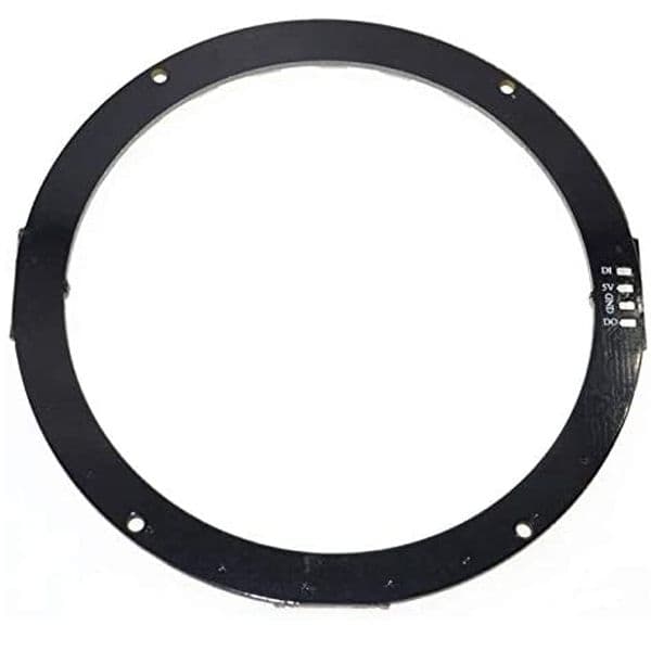 Aro De 24 Led 5050 Neopixel RGB Diámetro 85mm WS2812B-24