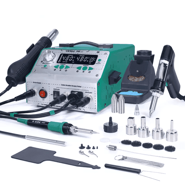 Estación de soldadura y desoldadura de aire caliente 4 en 1  750W YIHUA YIHUA948-II