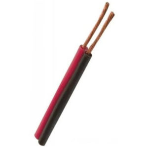 Cable Polarizado Rojo/Negro, Calibre: 18AWG,