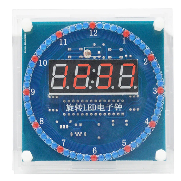 Kit Ensamble Electrónico Reloj/Alarma/Pantalla Led 119P KRELOJG