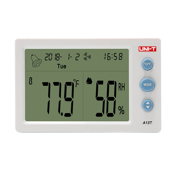 Medidor de humedad y temperatura A13T