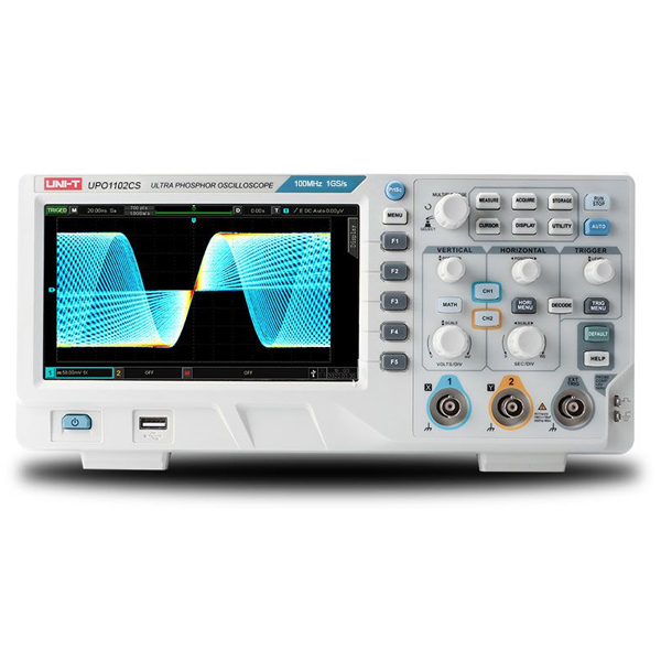 UPO1102CS Osciloscopio Digital de Fósforo 100MHz 1GSa/s Unit