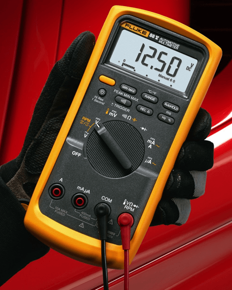 Fluke-multímetro Digital F87-VC, herramienta de mantenimiento de  electricista de alta precisión, automático, manual, Industrial, valores  eficaces verdaderos - AliExpress